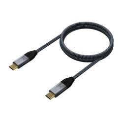 CABLE USB C M-M 2M NYLON V3.2 Gen2 8K