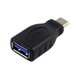 ADAPTADOR USB 3.1 TIPO A H-USB C M NEGRO