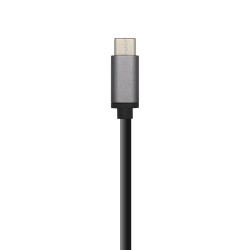 ADAPTADOR HUB USB C M-4xUSB 3.0 H GRIS