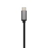 ADAPTADOR HUB USB C M-4xUSB 3.0 H GRIS