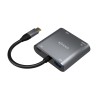 ADAPTADOR USB C M-VGA+HDMI+USB+USB C