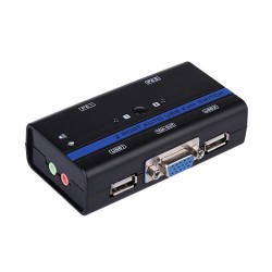 KVM 2X1 VGA+PS2+USB+JACK
