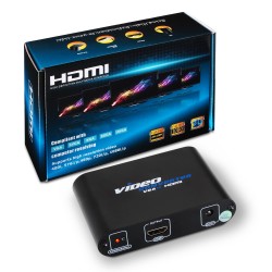 CONVERTIDOR VGA H+AUDIO A HDMI H CAJA