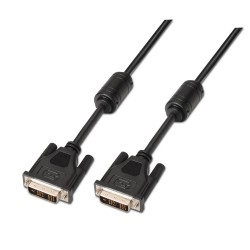 CABLE DVI-D (18+1) M-M 5MTS NEGRO