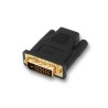 ADAPTADOR HDMI HEMBRA-DVI-D MACHO NIKEL