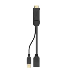 ADAPTADOR HDMI M+USB-DISPLAYPORT H 10cm