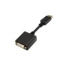 ADAPTADOR DISPLAYPORT M-DVI H 20cm NEGRO