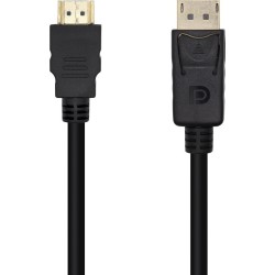 CABLE DISPLAYPORT M-HDMI MACHO 1M V.1.2