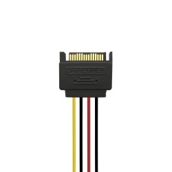 CABLE ALIMENTACION DOBLE SATA 20cm