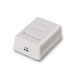 ROSETA SUPERFICIE 1xRJ45 FTP CAT6
