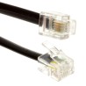 CABLE TELEFONICO RJ11 6/4 M-M 2M NEGRO
