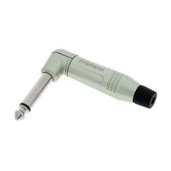 CONECTOR JACK M 6,35mm MONO CODO AMPHENO