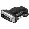 ADAPTADOR HDMI HEMBRA-DVI-D MACHO NIKEL