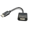 ADAPTADOR DISPLAYPORT M-DVI H 20cm NEGRO
