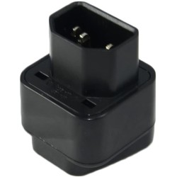 ADAPTADOR SCHUKO H UNIVERSAL- C14 MACHO