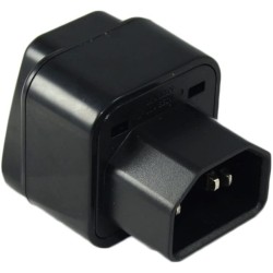 ADAPTADOR SCHUKO H UNIVERSAL- C14 MACHO
