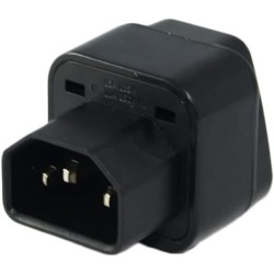 ADAPTADOR SCHUKO H UNIVERSAL- C14 MACHO