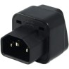 ADAPTADOR SCHUKO H UNIVERSAL- C14 MACHO