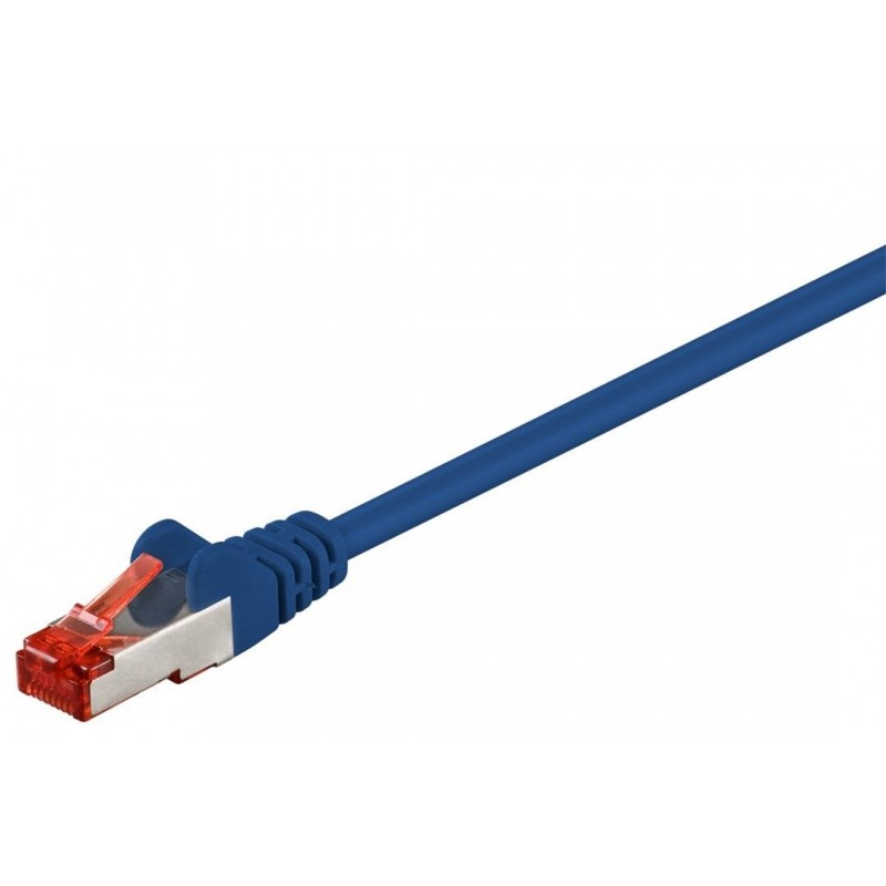 CABLE SFTP CAT6 RJ45 M-M 7,5M AZUL