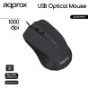 RATON OPTICO CON SCROLLING CABLE USB