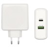 ALIMENTADOR 220V 1xUSB A-USB-C 30W+18W