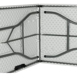 MESA PLEGABLE PORTATIL RECTAGULAR 1,8Mts