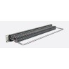 PANEL 19" 1U AUDIO 2X48 BANTAM