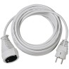 CABLE ALIMENTACION SCHUKO M-H 5M BLANCO