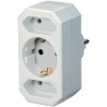 LADRON SCHUKO 1 MACHO-3 HEMBRAS 1xTT 2SI