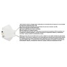 MASCARILLA 3M C322 FFP2 CON VALVULA
