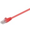 CABLE UTP CAT5E RJ45 M-M 1M ROJO
