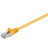 CABLE FTP CAT5E RJ45 M-M 1M AMARILLO
