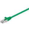 CABLE FTP CAT5E RJ45 M-M 10M VERDE