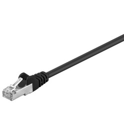 CABLE SFTP CAT5E RJ45 M-M 1M NEGRO