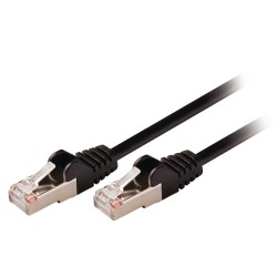 CABLE SFTP CAT5E RJ45 M-M 2M NEGRO