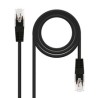 CABLE UTP CAT6 RJ45 M-M 2M NEGRO