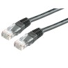 CABLE UTP CAT6 RJ45 M-M 2M NEGRO
