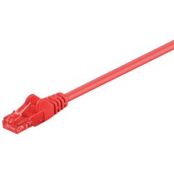 CABLE UTP CAT6 RJ45 M-M 25M ROJO