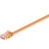 CABLE UTP CAT6 PLANO RJ45 M-M 3M NARANJA