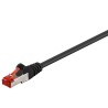 CABLE SFTP CAT6 RJ45 M-M 7,5M NEGRO