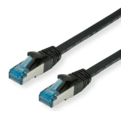CABLE SFTP CAT6A RJ45 M-M 0,15M NEGRO LS