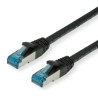 CABLE SFTP CAT6A RJ45 M-M 0,15M NEGRO LS