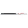 CABLE AUDIO ANALOGICO 1x2x0,22 PM/NEGRO