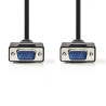 CABLE VGA M-M 2MTS NEGRO CON FERRITAS