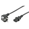 CABLE ALIMENTACION RED-CPU C13 2M NEGRO