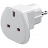 ADAPTADOR DE UK A EUROPA BLANCO CON TT