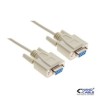 CABLE NULL MODEM RS232 DB9 H-H 1,8MTS