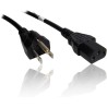 CABLE ALIMENTACION USA-C13 H 5M NEGRO