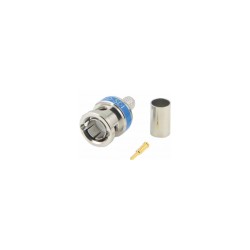 CONECTOR BNC MACHO 1.2/5.0 4K 12G