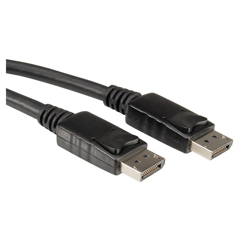 CABLE DISPLAYPORT M-M 2MTS NEGRO V.1.1